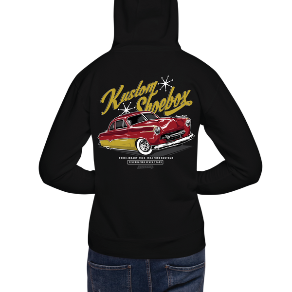 Kustom Shoebox Ford Library - Tony Ray -  Pull Over Hoodie