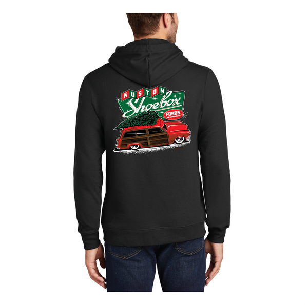Kustom Shoebox Ford Library - Holiday -  Pull Over Hoodie