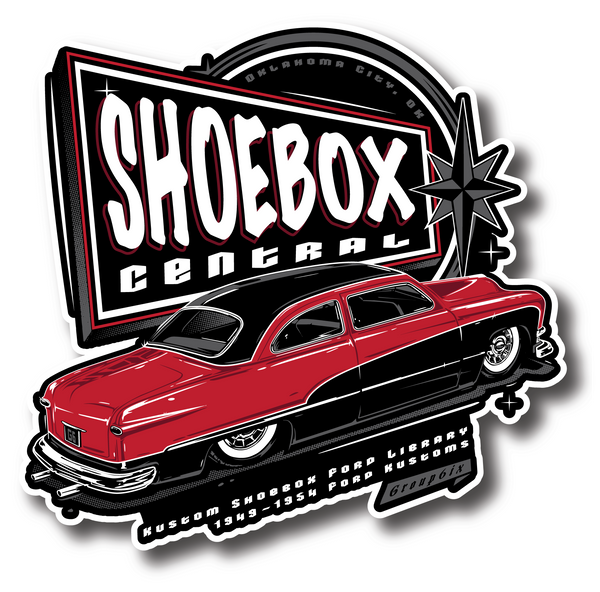 Kustom Shoebox Library - Shoebox Central - Sticker 3.5 inch