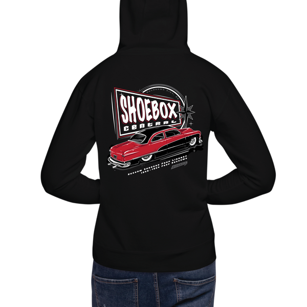 Kustom Shoebox Ford Library - Shoebox Central -  Pull Over Hoodie