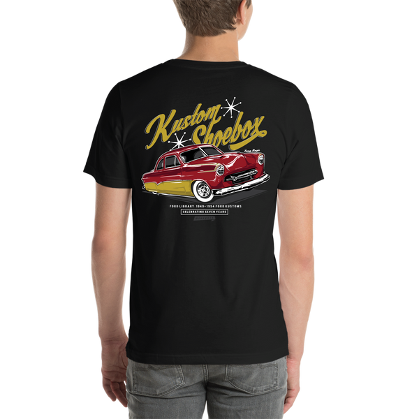 Kustom Shoebox Ford Library - Tony Ray - Short Sleeve T-Shirt