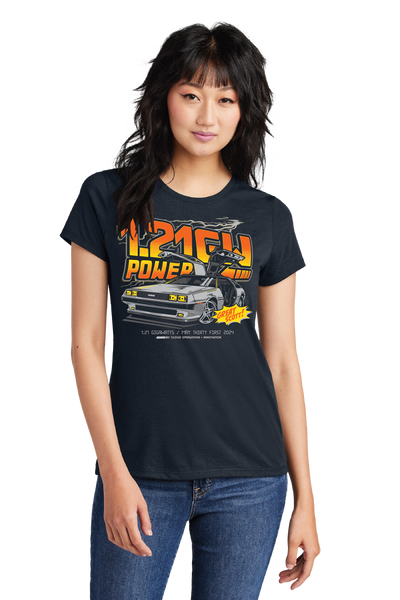1.21 Giga Watts Cloud Operations + Innovation - (Navy) Women's Premium T-Shirt