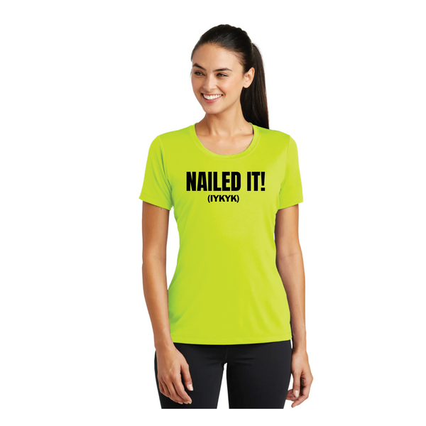 Nailed it! - T-Shirt (Laddies Cut)