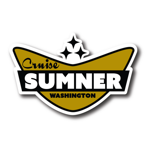 Cruise Sumner Logo Sticker